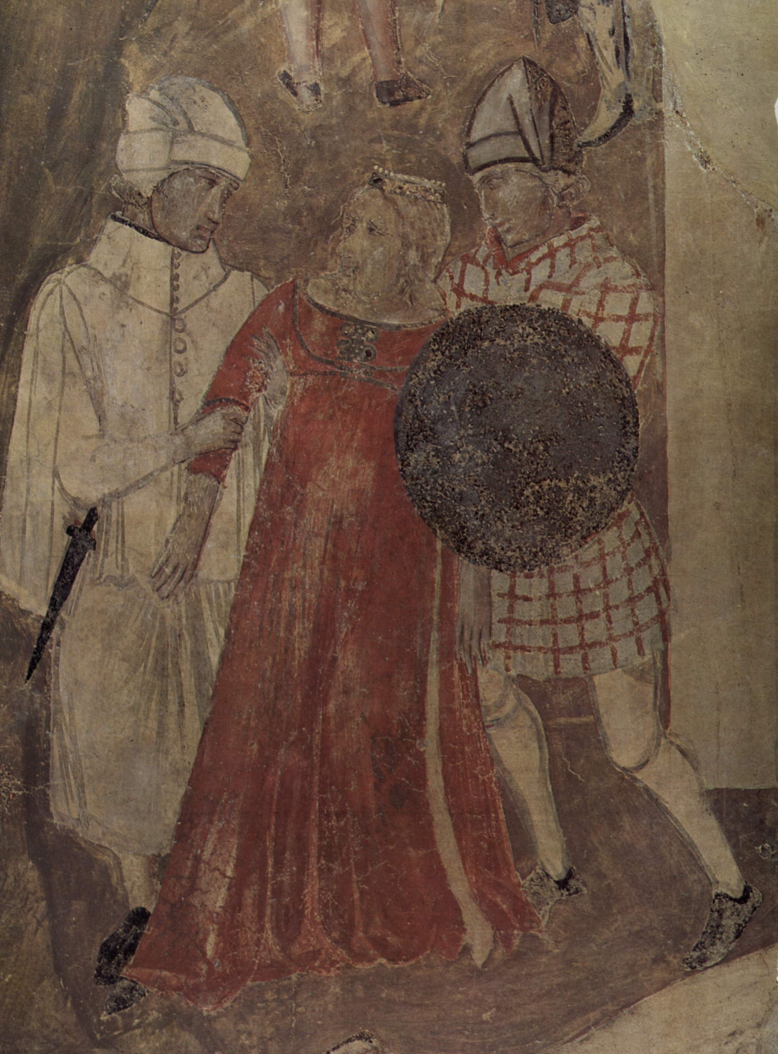 Ambrogio Lorenzetti: Escena de abusos («Alegoría del buen y del mal gobierno»).