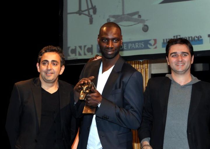 Nakache, Omar y Toledano en los Premios Lumières 2012