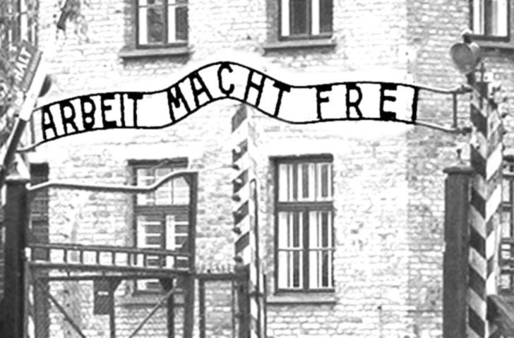 Arbeit macht frei in Auschwitz